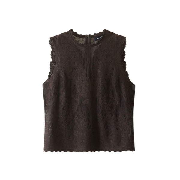 ME+EM Occasion Top in Cocoa Brown
