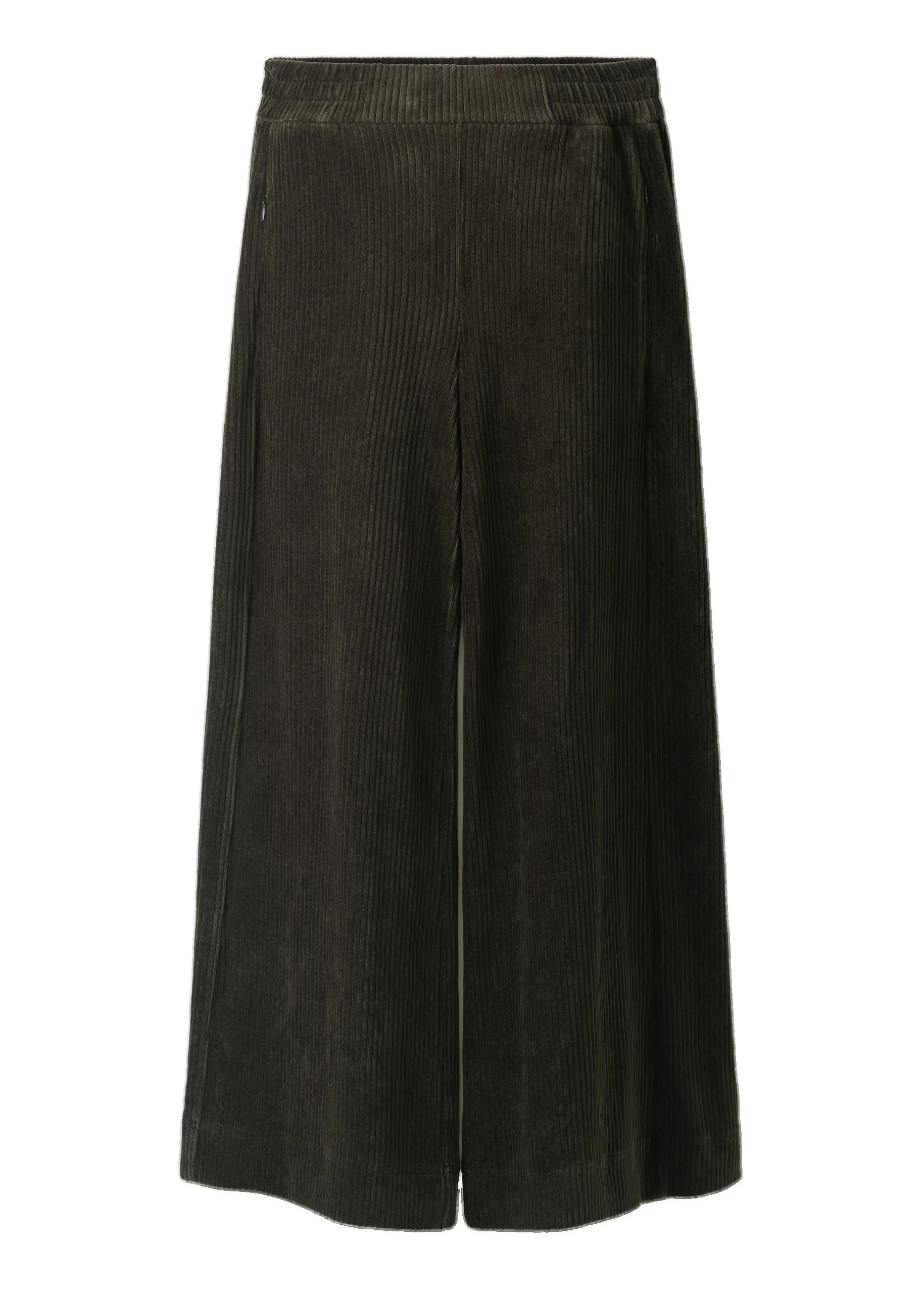 ME+EM Palazzo Pant in Rich Olive Green | Pants | Luxury Shoes ME+EM Palazzo Pant in Rich Olive Green