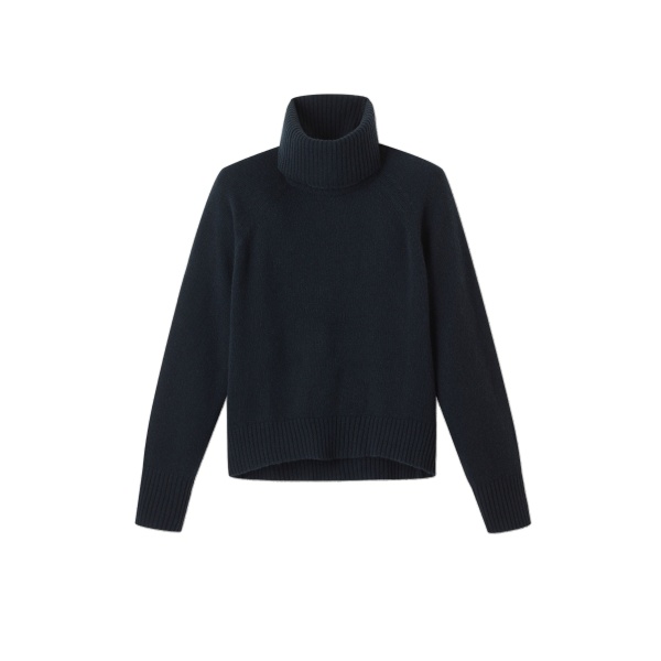 ME+EM Raglan Jumper + Snood in Navy