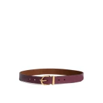 ME+EM Reversible Belt in Port Brown/Caramel