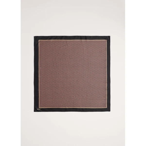ME+EM Reversible Scarf in Barolo Red/Black