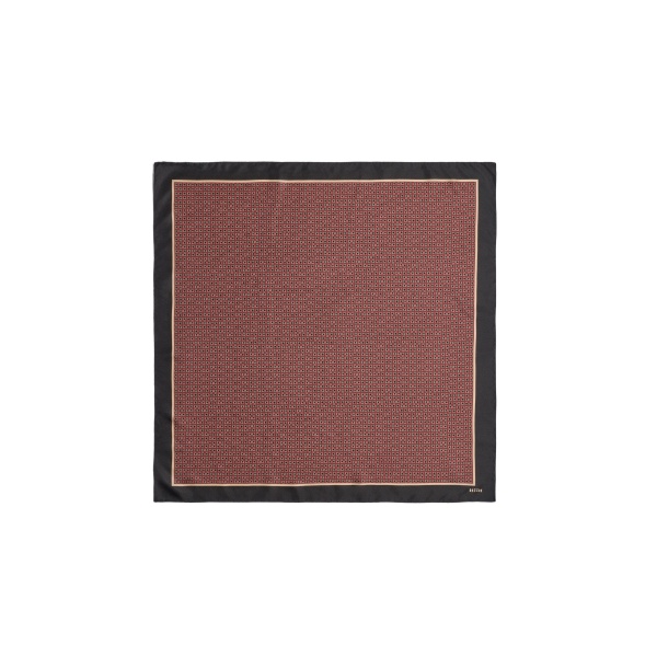 ME+EM Reversible Scarf in Barolo Red/Black