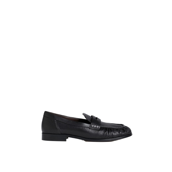 ME+EM Ruched Loafer in Black