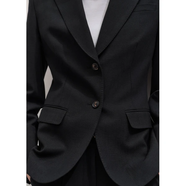 ME+EM Sharp Contour Blazer in Black