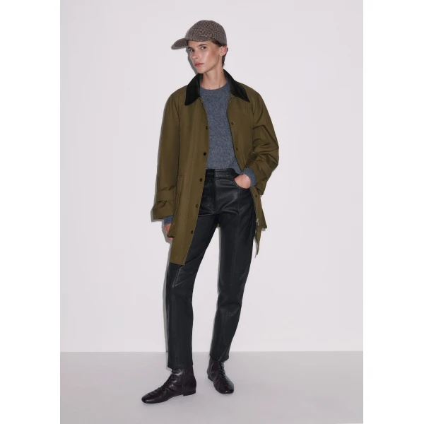 ME+EM Skinny Boot Trouser in Black Brown