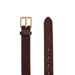 ME+EM Square Buckle Belt in Merlot