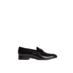 ME+EM Square Toe Loafer in Black Brown