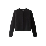 ME+EM Straight Cardigan in Black | Cardigan | Luxury Shoes 