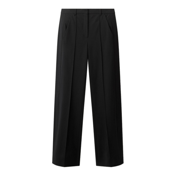 ME+EM Straight-Leg Trouser in Black