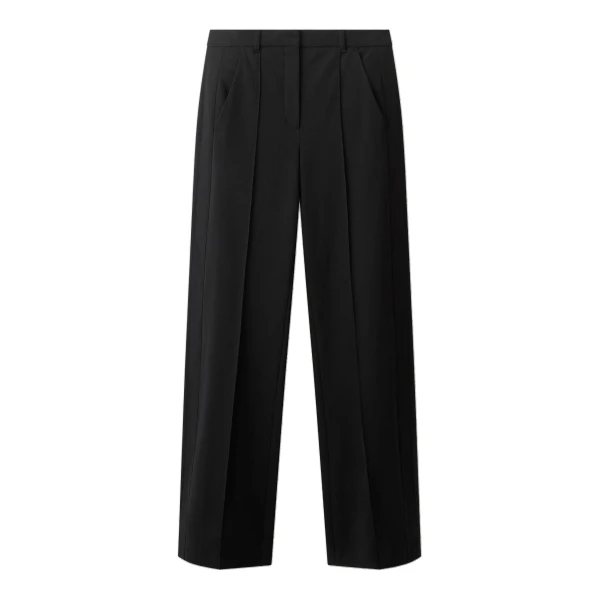 ME+EM Straight-Leg Trouser in Black