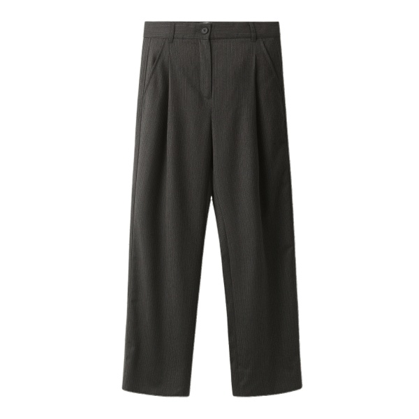 ME+EM Straight Man Pant in Grey Multi