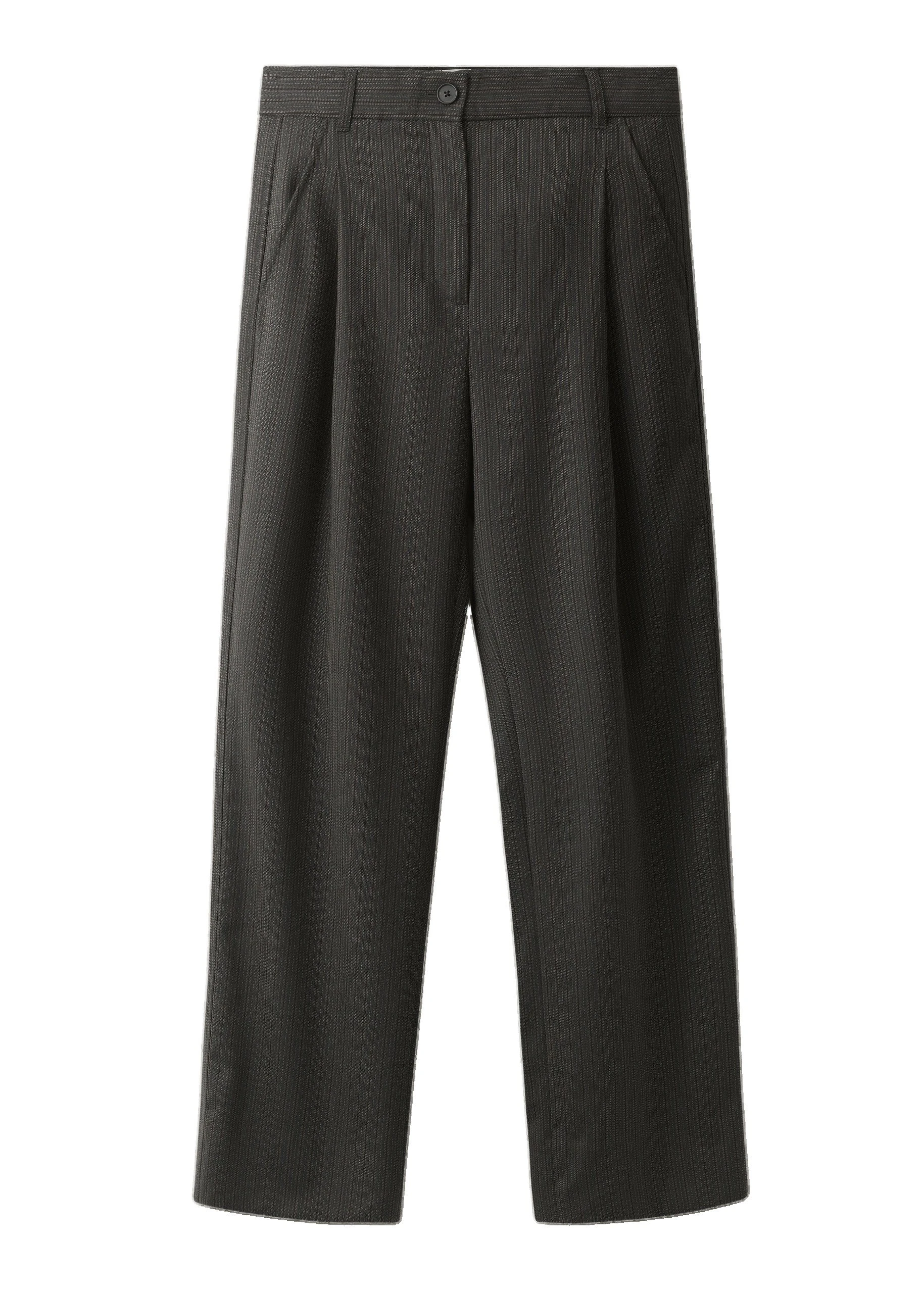 ME+EM Straight Man Pant in Grey Multi | Pants | Luxury Shoes ME+EM Straight Man Pant in Grey Multi
