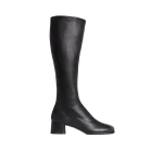 ME+EM Stretch Knee-High Boot in Black