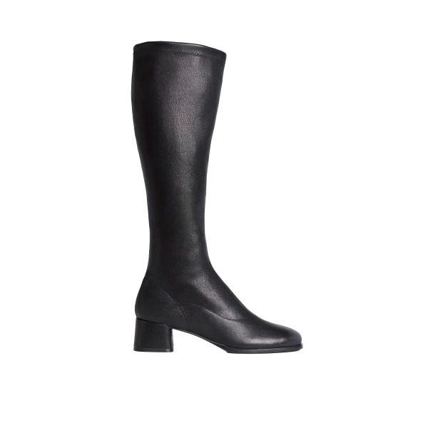 ME+EM Stretch Knee-High Boot in Black