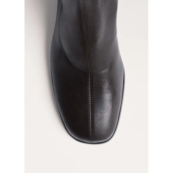 ME+EM Stretch Over-Knee Boot in Dark Chocolate