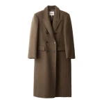 ME+EM Tailored Oversized Coat in Bronzed Brown