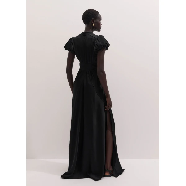 ME+EM Transformer Gown in Black