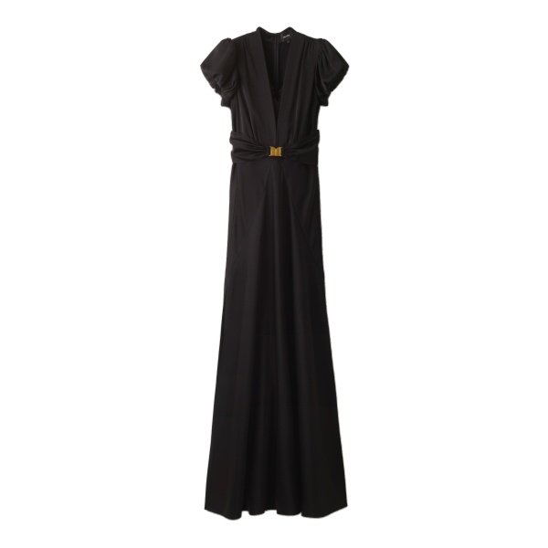 ME+EM Transformer Gown in Black