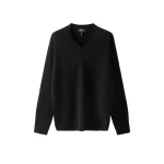 ME+EM Ultimate Boyfriend Jumper in Black | Sweaters | Luxury Shoes 