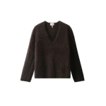 ME+EM Ultimate Boyfriend Jumper in Dark Chocolate Brown | Sweaters | Luxury Shoes 