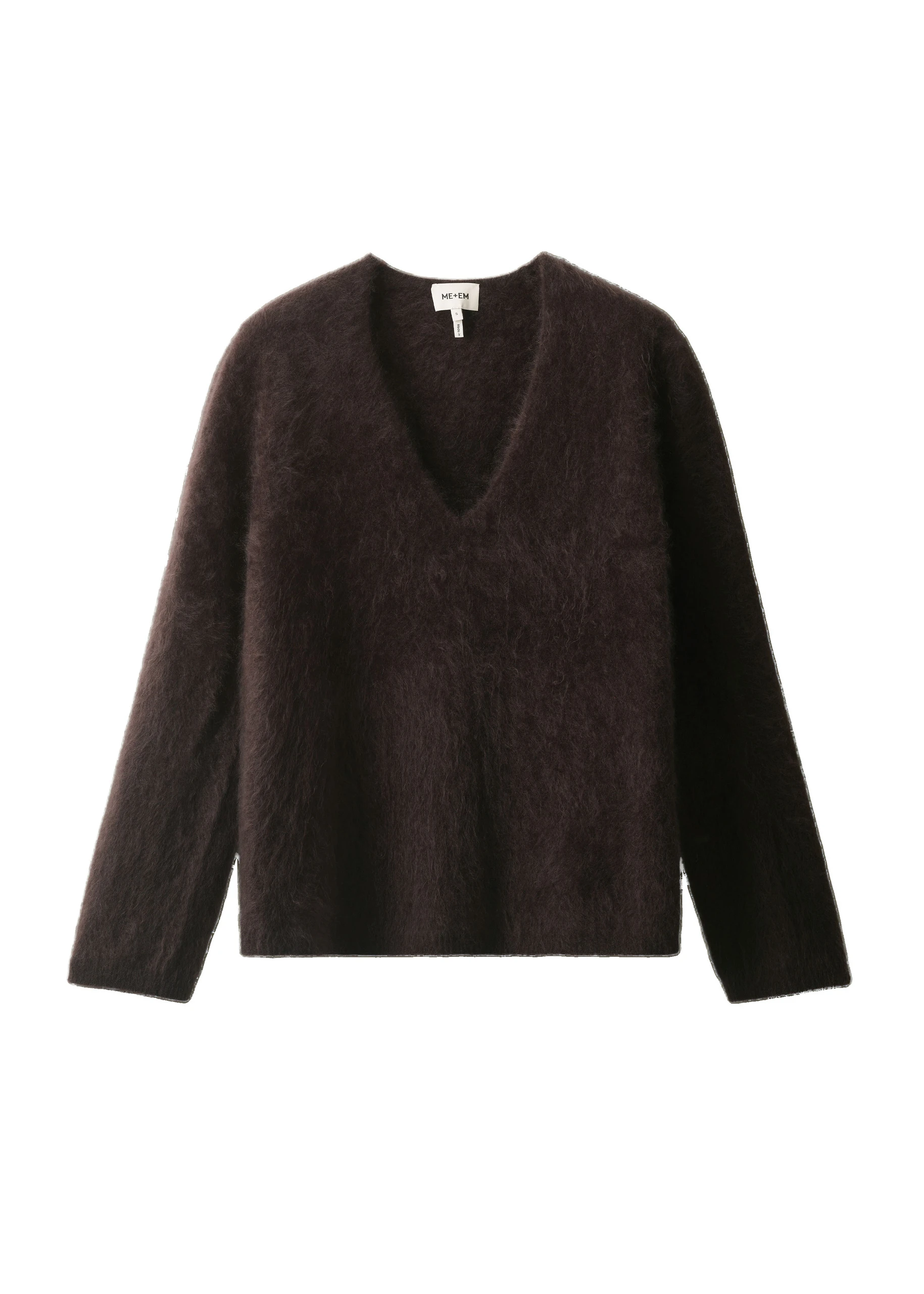 ME+EM Ultimate Boyfriend Jumper in Dark Chocolate Brown ME+EM Ultimate Boyfriend Jumper in Dark Chocolate Brown | Sweaters | Luxury Shoes