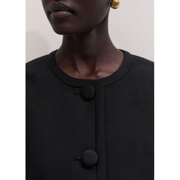 ME+EM Ultra Crop Jacket in Black