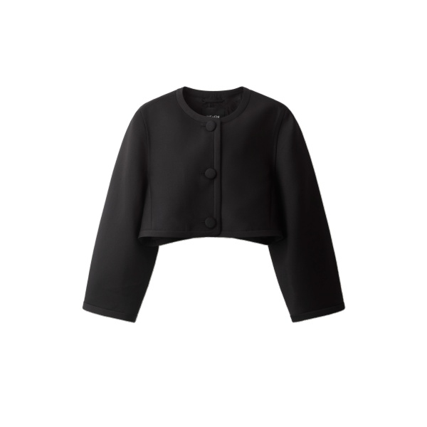 ME+EM Ultra Crop Jacket in Black