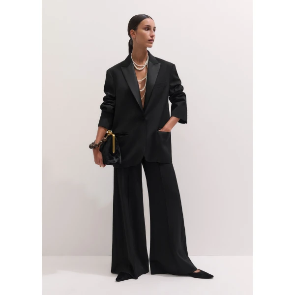 ME+EM Vertical Frame Bag in Black, view 4 | Shoulder & Crossbody Bags | Luxury Shoes 
