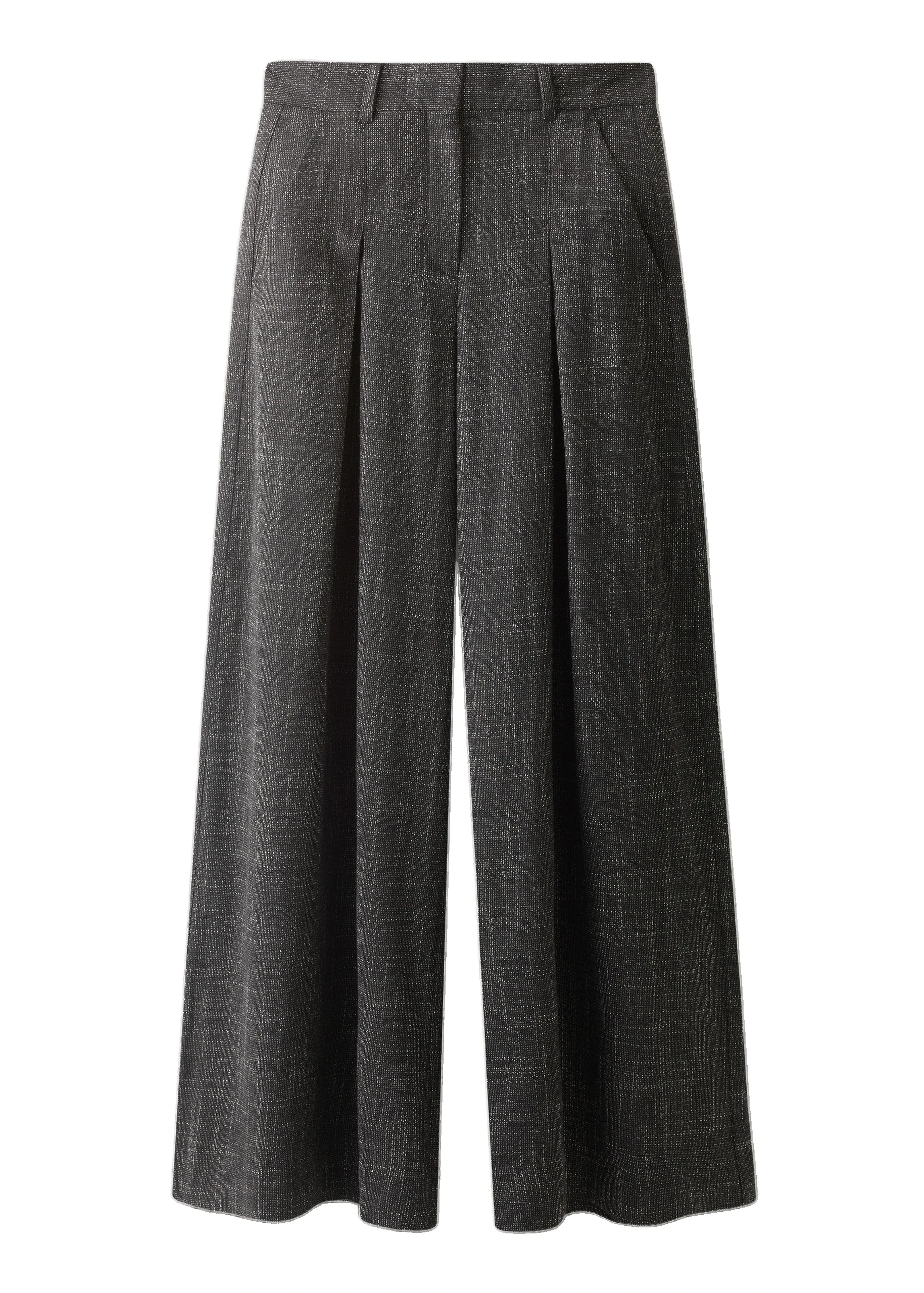 ME+EM Very Wide-Leg Trouser in Charcoal Grey | Pants | Luxury Shoes ME+EM Very Wide-Leg Trouser in Charcoal Grey