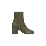 MM6 Maison Margiela Anatomic Ankle Boots in Olive | Boots | Luxury Shoes 