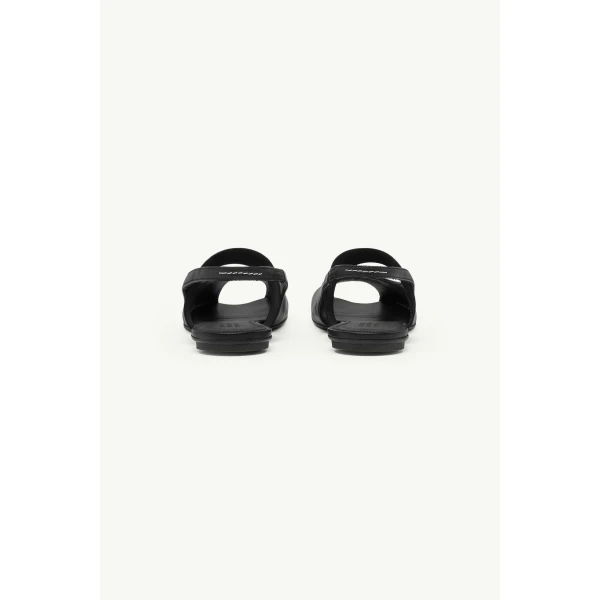 MM6 Maison Margiela Anatomic Numeric Low Slingbacks in Black, view 4 | Sandals | Luxury Shoes 