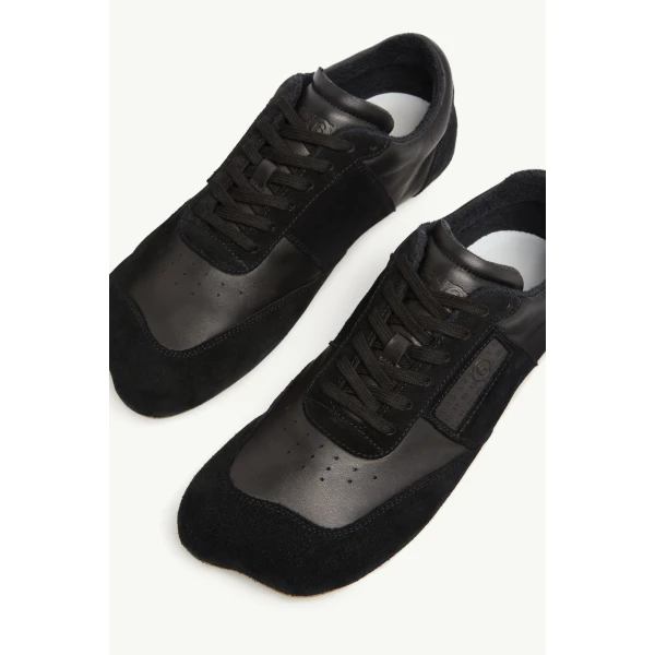 MM6 Maison Margiela Anatomic Sneakers in Black, view 6 | Sneakers | Luxury Shoes 