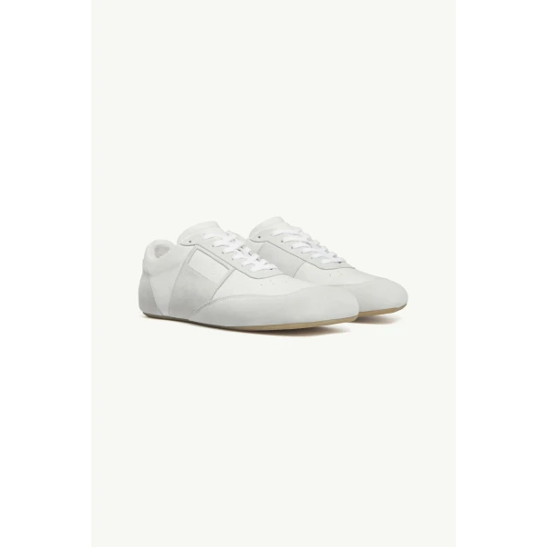 MM6 Maison Margiela Anatomic Sneakers in White, view 3 | Sneakers | Luxury Shoes 