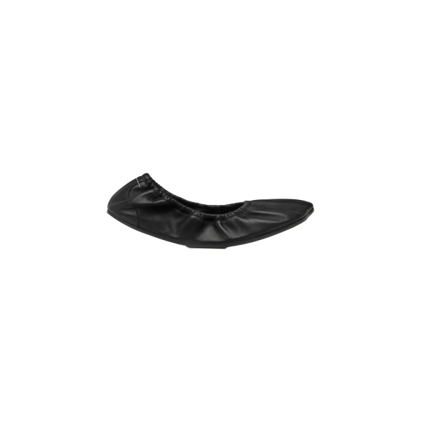 MM6 Maison Margiela Anatomic Travel Ballerina in Black | Flats | Luxury Shoes 