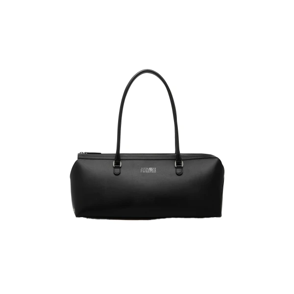 MM6 Maison Margiela Bauletto Shoulder Bag Large in Black | Shoulder & Crossbody Bags | Luxury Shoes 