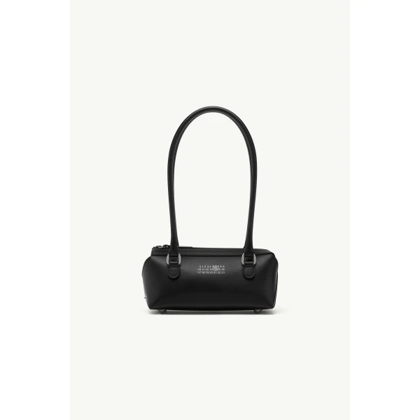 MM6 Maison Margiela Bauletto Shoulder Bag Mini in Black, view 2 | Mini Bags | Luxury Shoes 