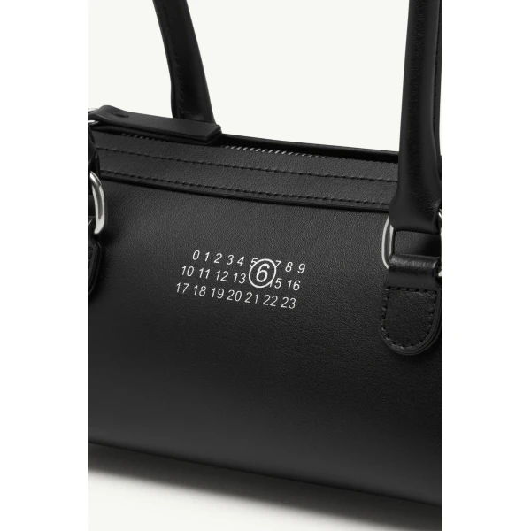 MM6 Maison Margiela Bauletto Shoulder Bag Mini in Black, view 5 | Mini Bags | Luxury Shoes 