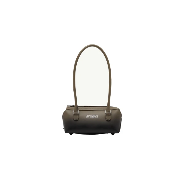 MM6 Maison Margiela Bauletto Shoulder Bag Mini in Dark Olive | Mini Bags | Luxury Shoes 