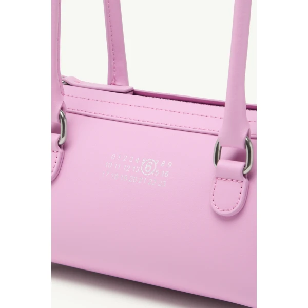 MM6 Maison Margiela Bauletto Shoulder Bag Mini in Lilac, view 5 | Mini Bags | Luxury Shoes 