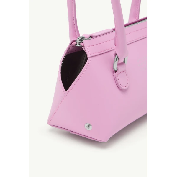 MM6 Maison Margiela Bauletto Shoulder Bag Mini in Lilac, view 6 | Mini Bags | Luxury Shoes 