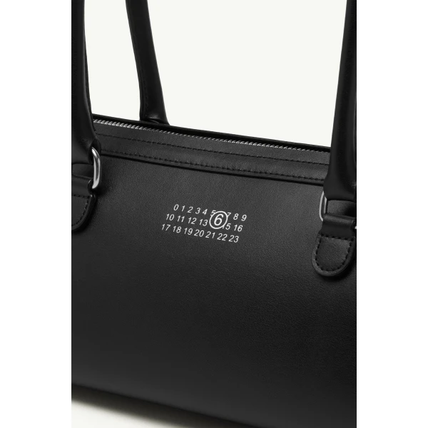 MM6 Maison Margiela Bauletto Shoulder Bag Small in Black, view 5 | Shoulder & Crossbody Bags | Luxury Shoes 