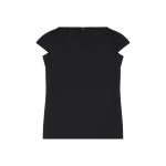 MM6 Maison Margiela Cap-Sleeve Dress in Black | Mini Dresses | Luxury Shoes 