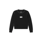 MM6 Maison Margiela Contrast-Trimmed Wool Blend Knit Jumper in Black MM6 Maison Margiela Contrast-Trimmed Wool Blend Knit Jumper in Black | Sweaters | Luxury Shoes