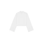 MM6 Maison Margiela Cotton Shirt in White | Shirts | Luxury Shoes 