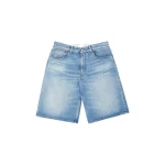 MM6 Maison Margiela Denim Bermuda Shorts in Blue | Denim Shorts | Luxury Shoes 