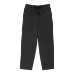 MM6 Maison Margiela Drawstring Wool Shirting Trousers in Anthracite | Tailored pants | Luxury Shoes 