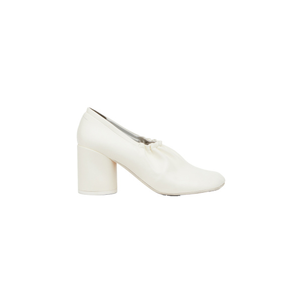 MM6 Maison Margiela Elasticated Anatomic Pumps in Grey | Heels | Luxury Shoes 