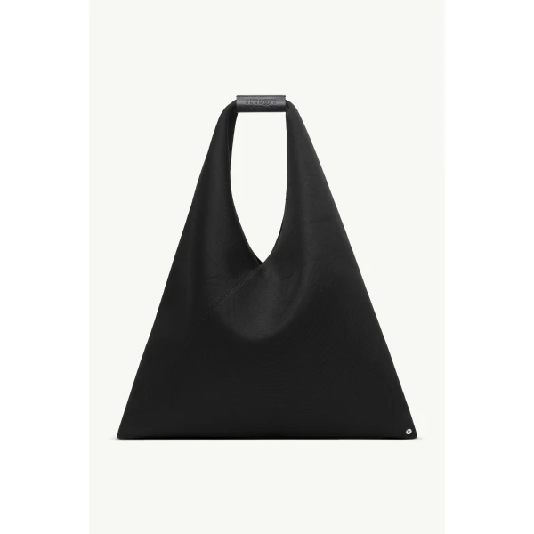 MM6 Maison Margiela Fabric Japanese Bag Classic Medium in Black, view 2 | Totes & Top-Handle Bags | Luxury Shoes 