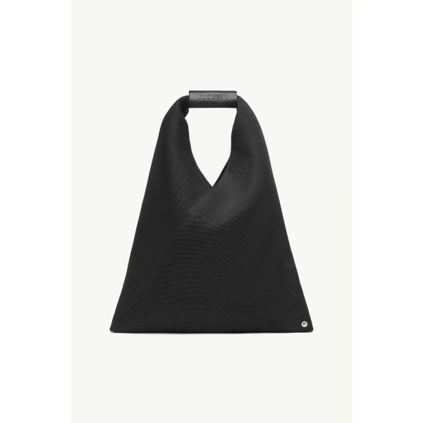 MM6 Maison Margiela Fabric Japanese Bag Classic Small in Black, view 2 | Totes & Top-Handle Bags | Luxury Shoes 