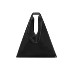 MM6 Maison Margiela Faux Leather Japanese Bag Classic Medium in Black | Totes & Top-Handle Bags | Luxury Shoes 